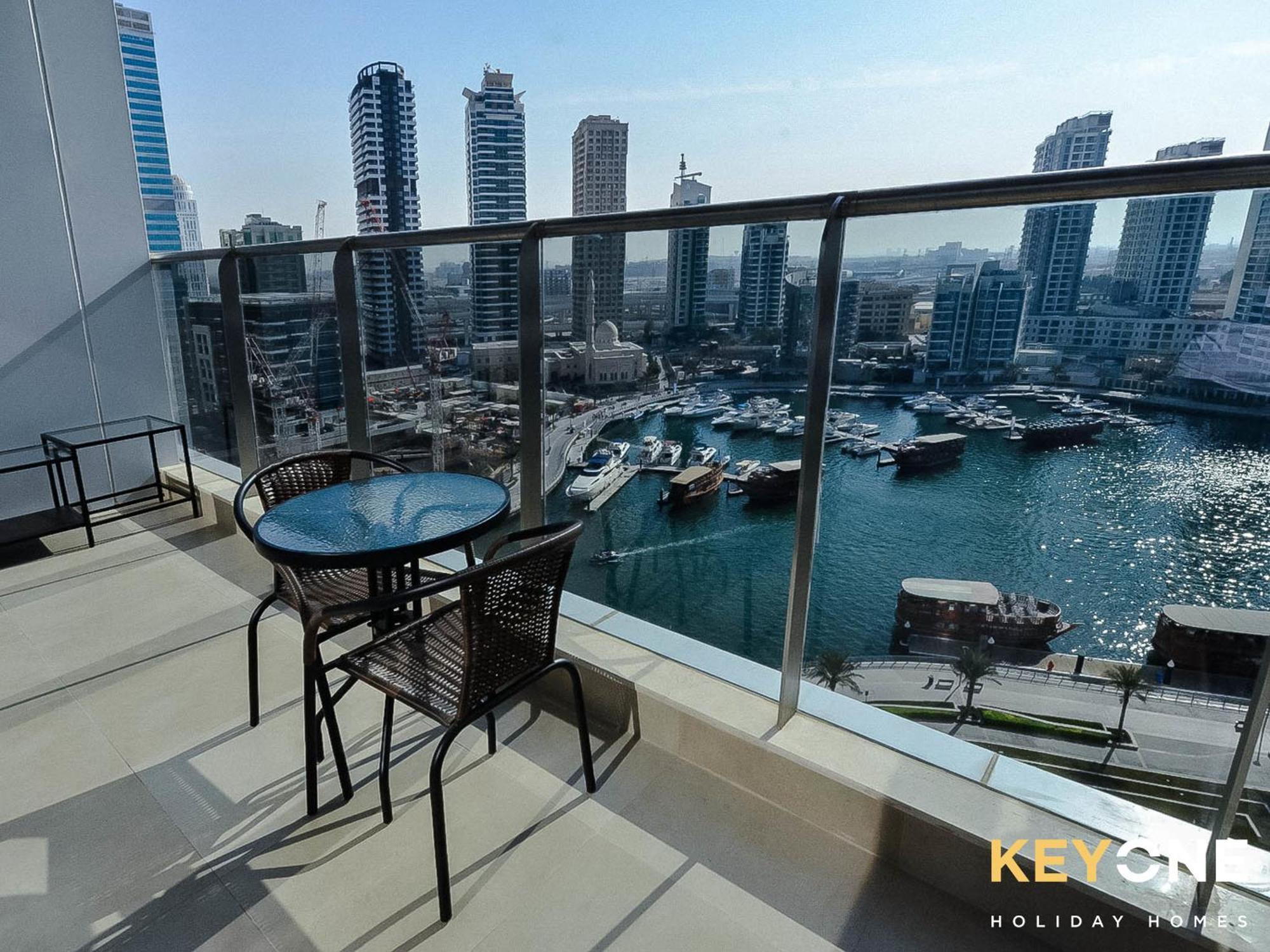 Sophisticated One Bedroom With Full Marina View Dubaï Extérieur photo