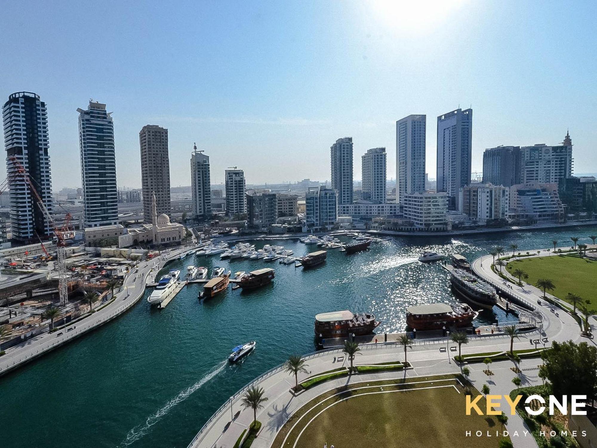 Sophisticated One Bedroom With Full Marina View Dubaï Extérieur photo
