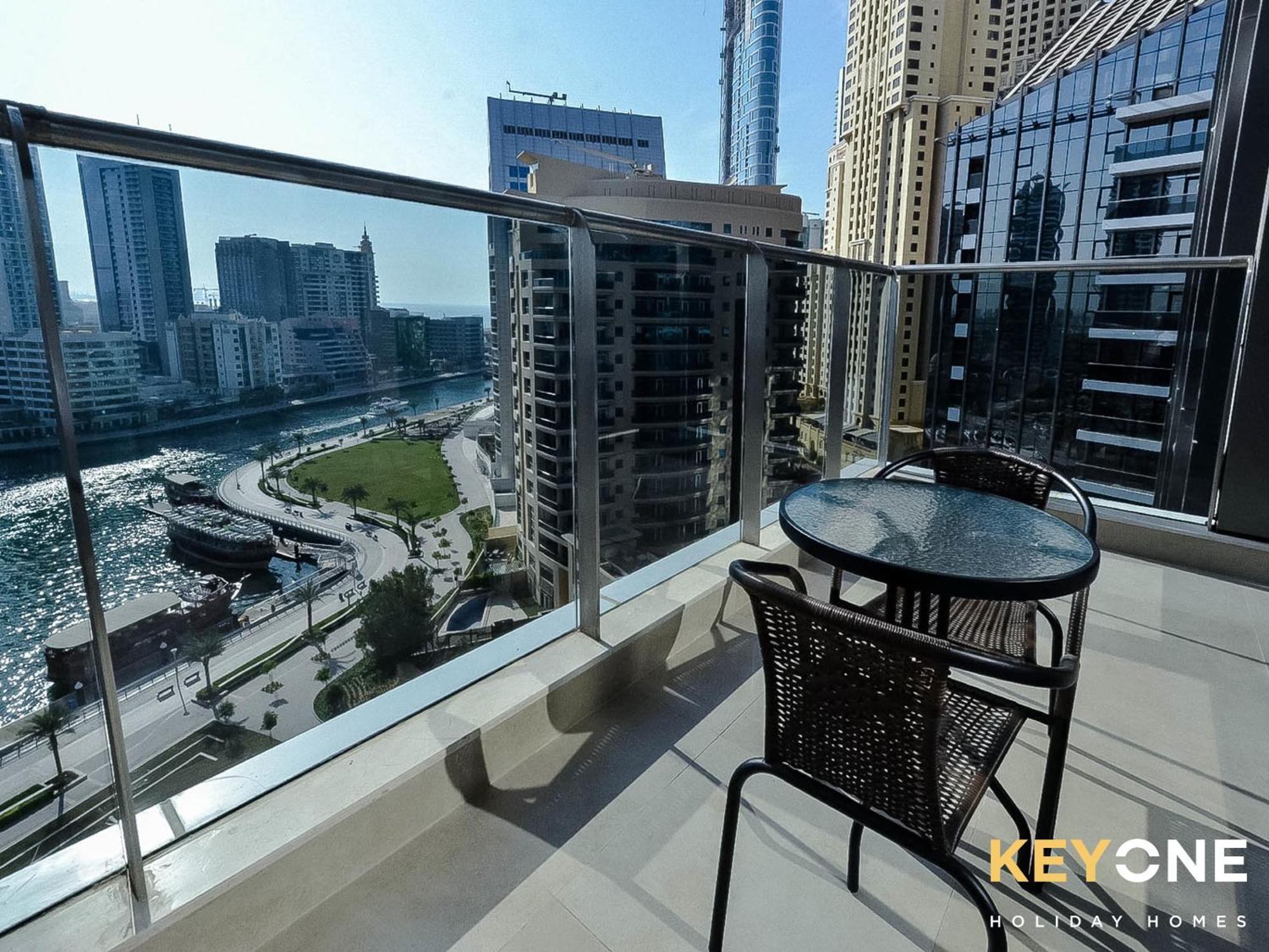 Sophisticated One Bedroom With Full Marina View Dubaï Extérieur photo